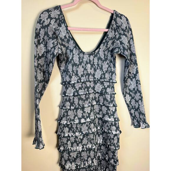 NEW NWT V. Chapman Lanie Floral Maxi Dress Size 4 - Picture 4 of 8